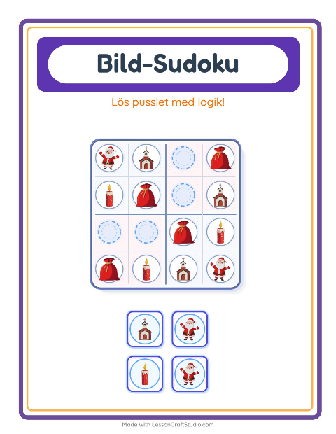 Bildsudoku – Jul