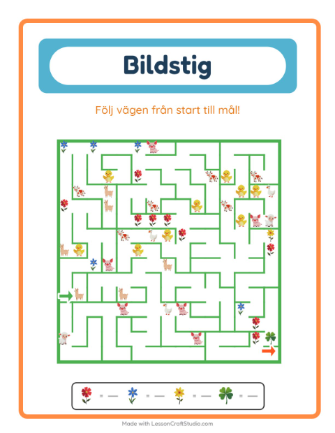 Labyrint – Blommor