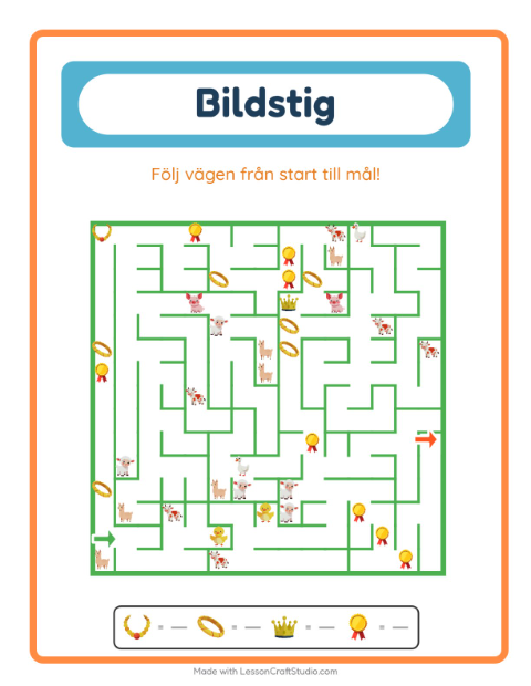 Labyrint – Tillbehör