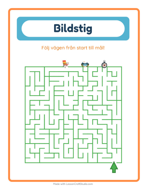 Hitta vägen – Camping