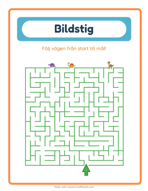 Hitta vägen – Dinosaurier