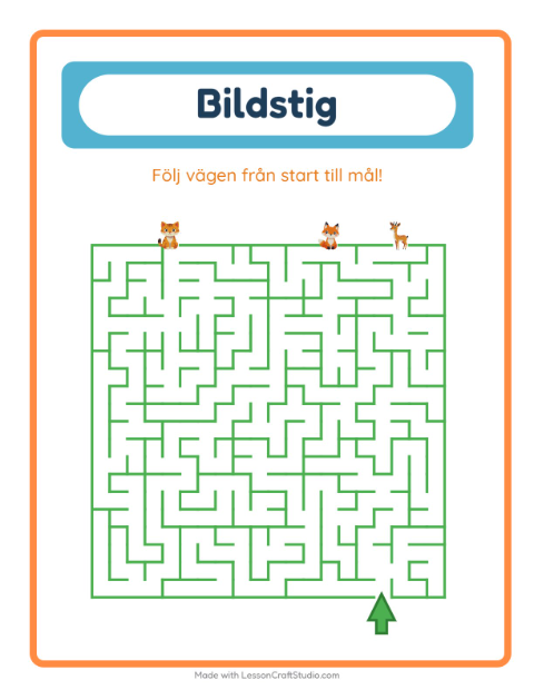 Hitta vägen – Djur