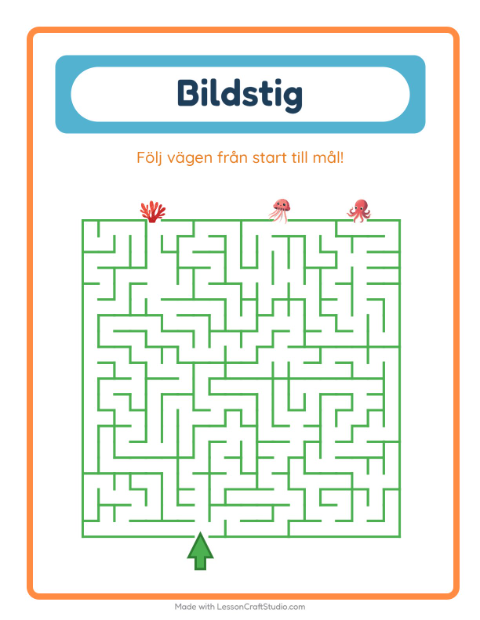 Hitta vägen – Havsliv