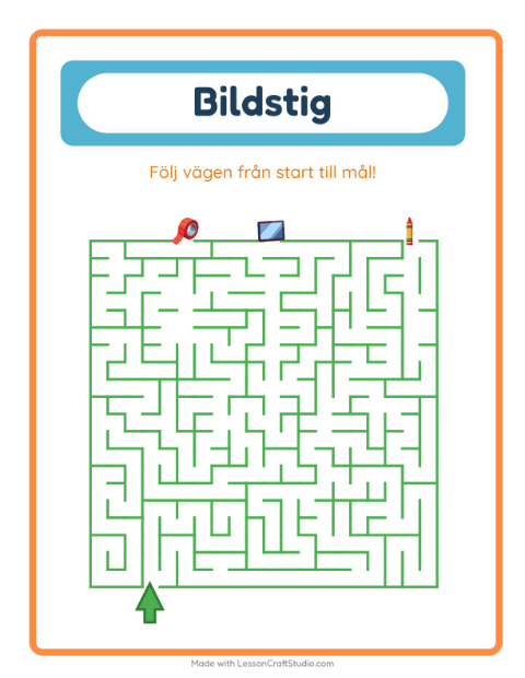 Hitta vägen – Klassrum