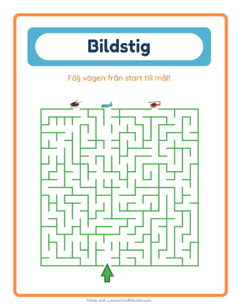 Hitta vägen – Saker som flyger