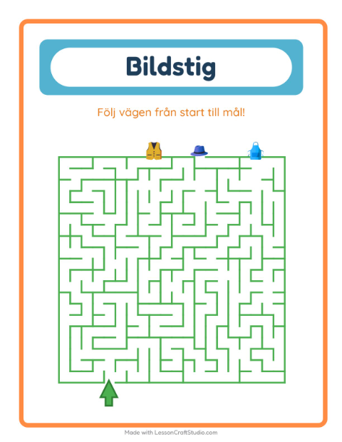 Hitta vägen – Tillbehör