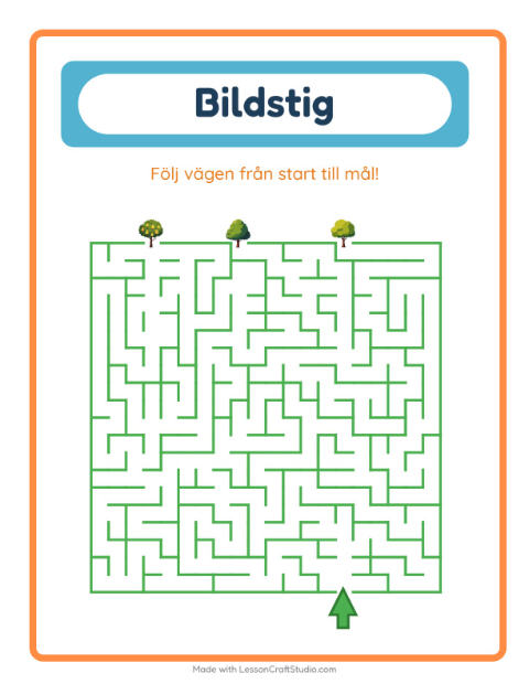 Hitta vägen – Träd