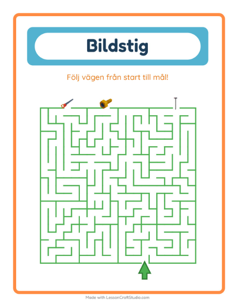 Hitta vägen – Verktyg