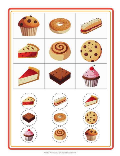 Bildbingo – Bageri