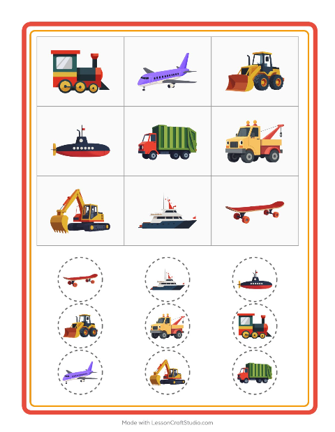 Bildbingo – Fordon