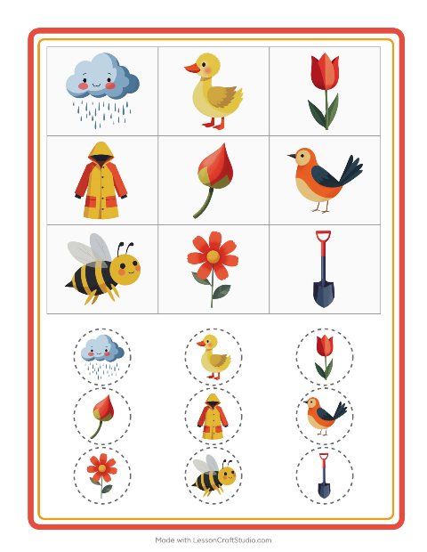 Bildbingo – Vår