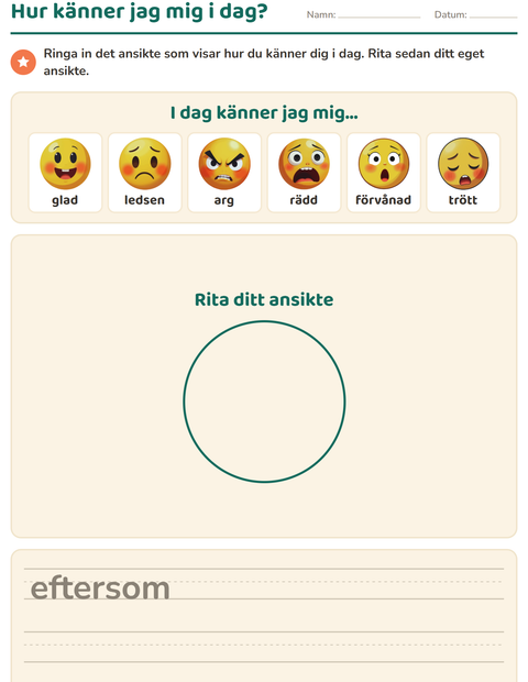 Förhandsvisning av Hur känner jag mig i dag?