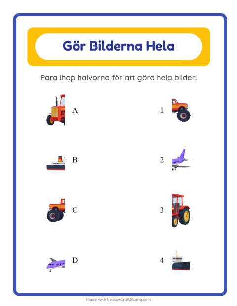 Gör helheten – Fordon