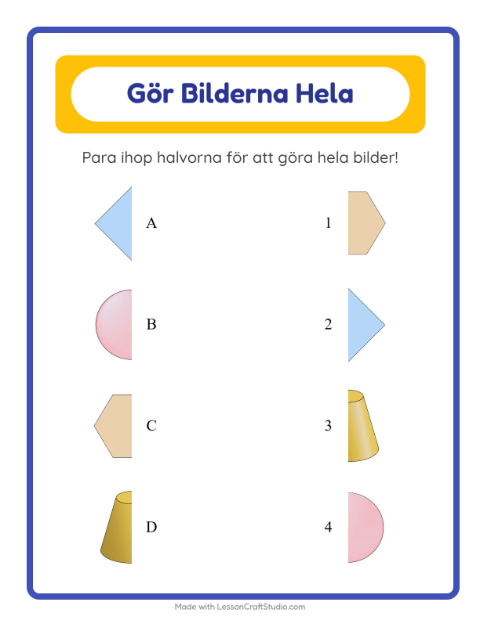Gör helheten – Former