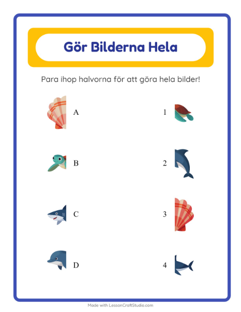 Gör helheten – Havsliv