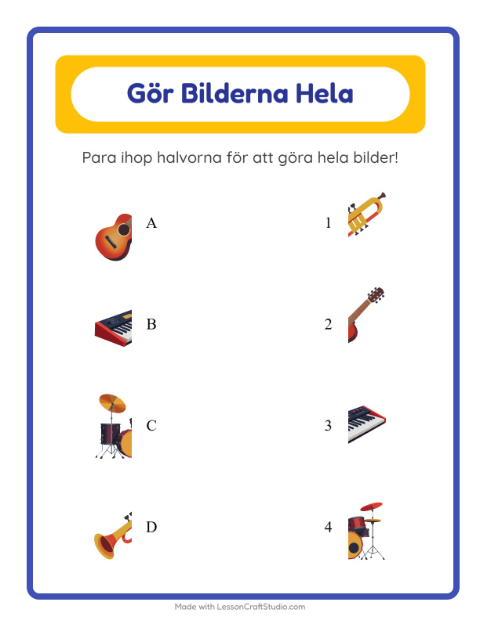 Gör helheten – Musik