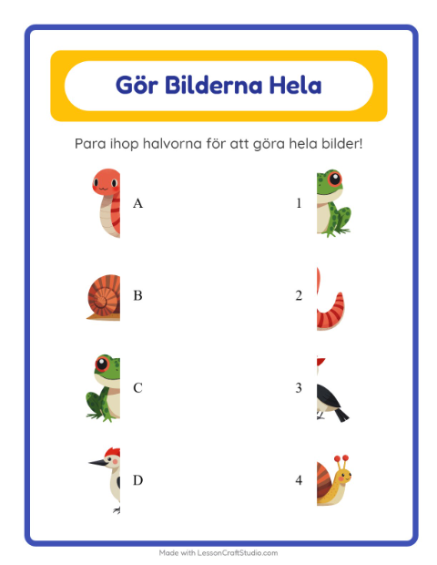 Gör helheten – Skogsdjur