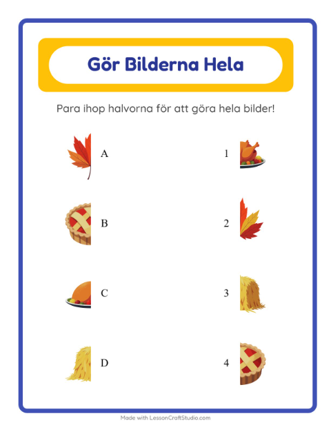 Gör helheten – Thanksgiving