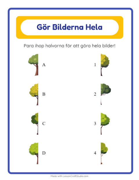 Gör helheten – Träd