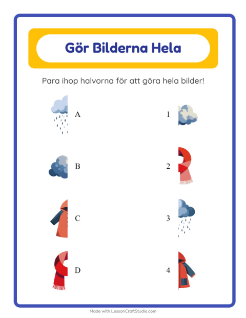 Gör helheten – Väder