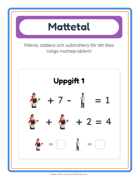 matteblad-2-symboler-add-sub-yrken-68fb