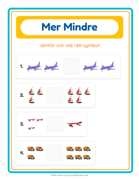 Fler eller färre – Fordon