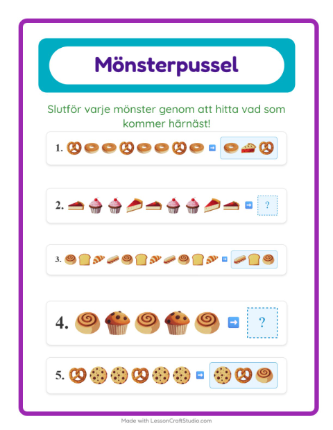 Mönster – Bageri