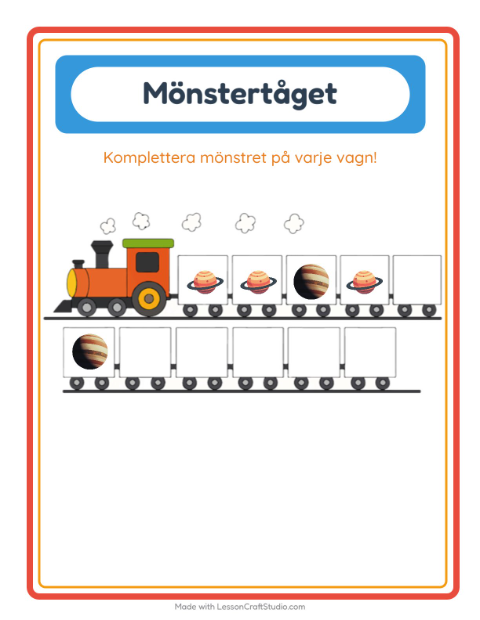 Mönstertåg – Rymden