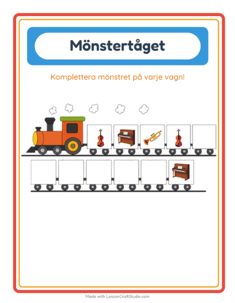 Mönstertåg – Musik