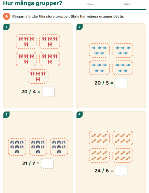 Förhandsvisning av Multiplikation med bilder-arbetsblad med Sjukhus för Årskurs 2