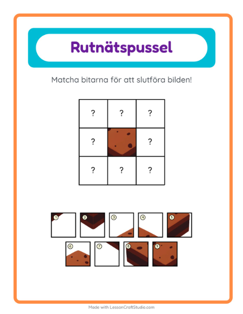 Bildrutnät – Bageri