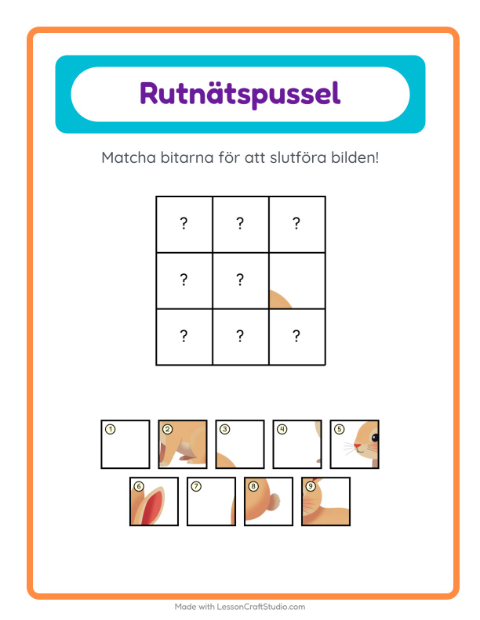 Bildrutnät – Husdjur