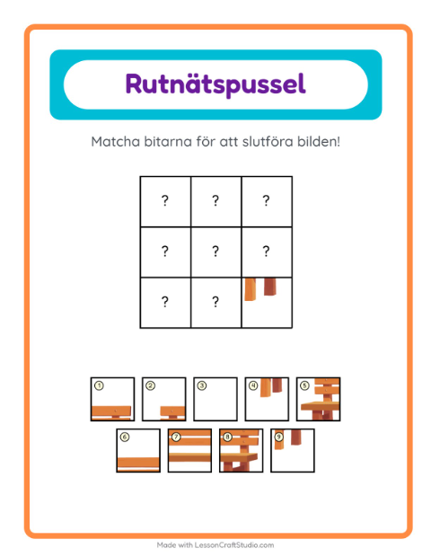 Bildrutnät – Möbler