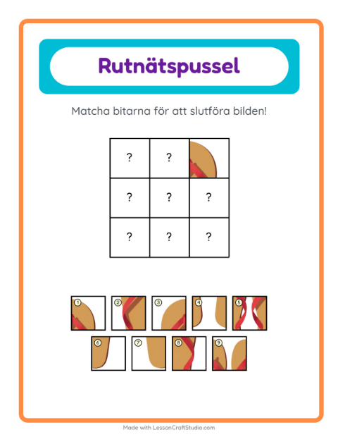 Bildrutnät – Sommar