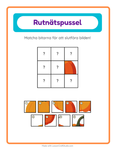 Bildrutnät – Thanksgiving