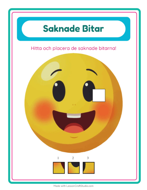 Saknad bit – Känslor