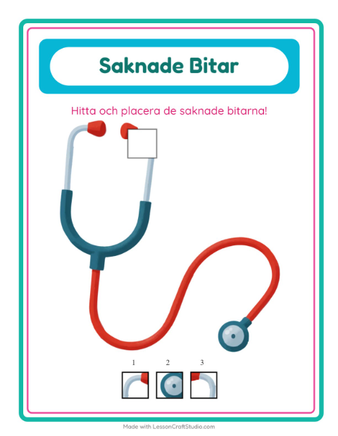 Saknad bit – Sjukhus