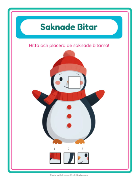 Saknad bit – Väder