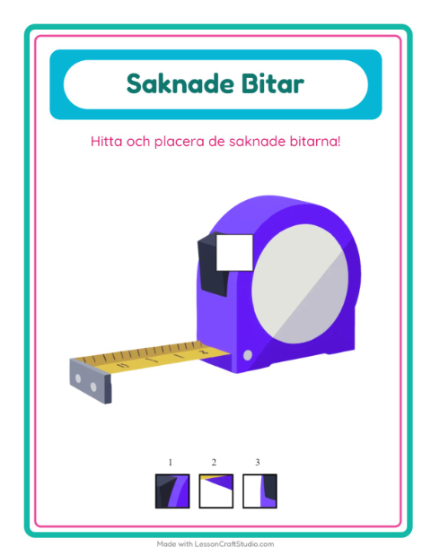Saknad bit – Verktyg