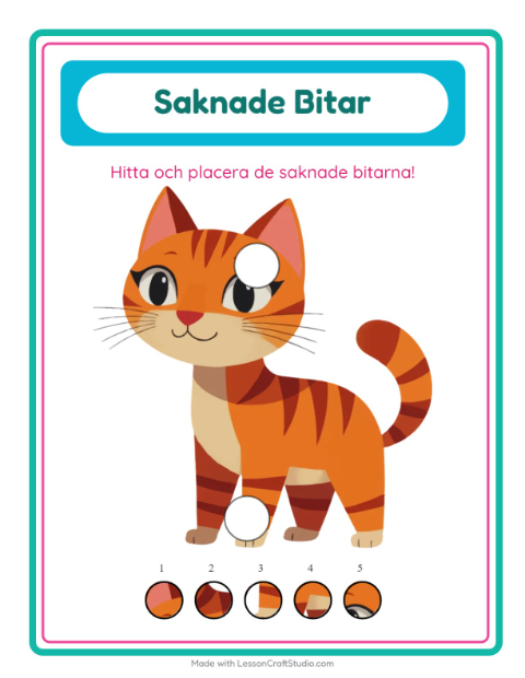 Saknade bitar – Bondgårdsdjur