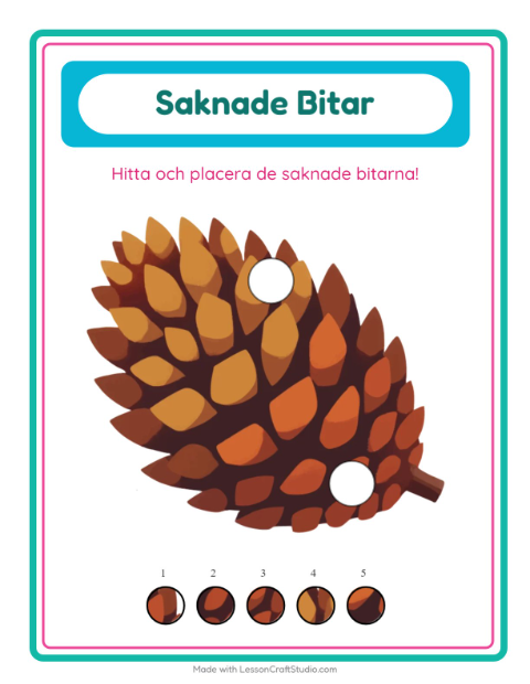 Saknade bitar – Camping