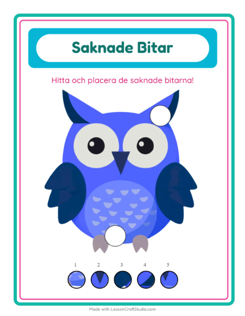 Saknade bitar – Fåglar