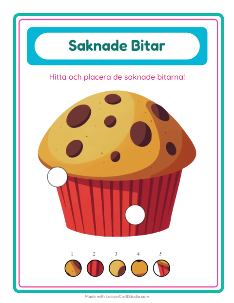 Saknade bitar – I snabbköpet
