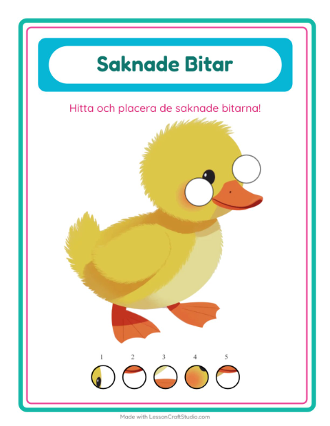 Saknade bitar – Påsk
