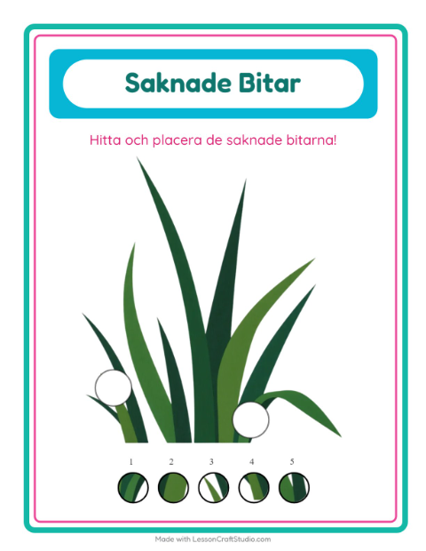 Saknade bitar – Vår