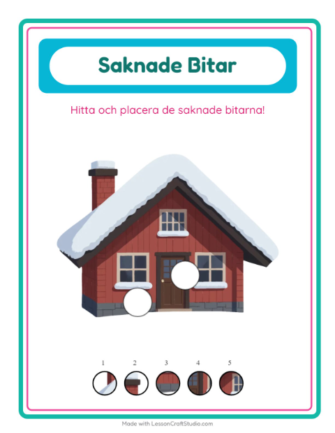 Saknade bitar – Vinter