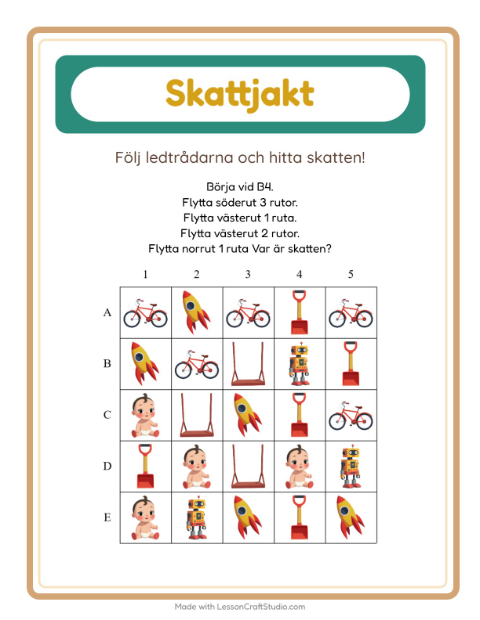 Skattjakt kompass – Leksaker