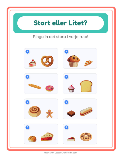 Störst och minst – Bageri