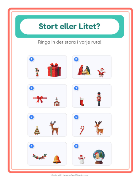 Störst och minst – Jul