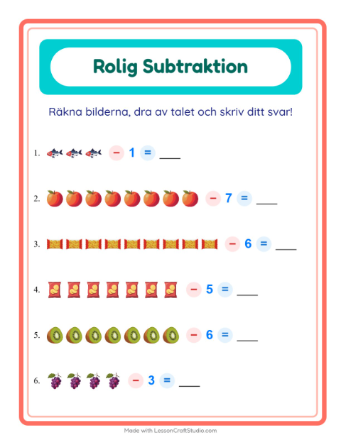 Bild minus siffra – I snabbköpet